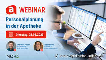 Online-Schulung: Personalplanung für pharmazeutische Dienstleistungen leicht gemacht