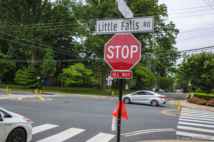 County adds all-way stops along Little Falls Road and in Ballston to increase pedestrian safety