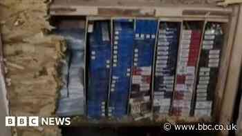 Police raid finds secret lift hidden behind Bolton shop wall