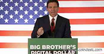 Florida’s DeSantis Waging Toothless Campaign Against Digital Dollars, Lawyers Say