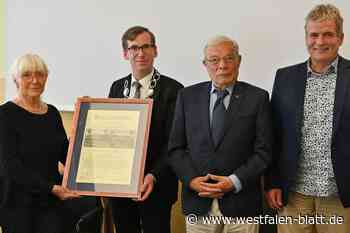 Warburg: Kulturpreis posthum an Rudolf Bialas verliehen