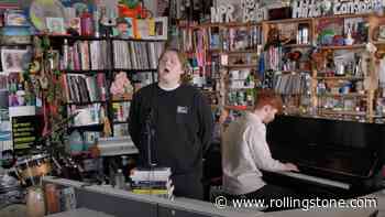 See Lewis Capaldi Bring ‘Heavenly’ and Humor to NPR’s Tiny Desk Concert