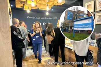 Peabodys Coffee café opens at Watford General Hospital today