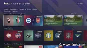 Roku Made Streaming Women's Sports Easier with Dedicated Zone     - CNET