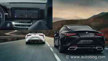 2024 Lexus LC 500 fixes its biggest problem with new touchscreen infotainment