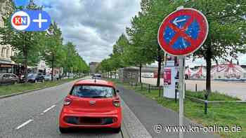 Abschleppen an Eckernförder Straße in Kiel: Absolutes Halteverbot am Wilhelmplatz