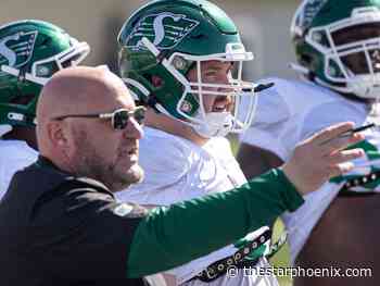 New-look Riders' O-line centered around former B.C. Lion Peter Godber