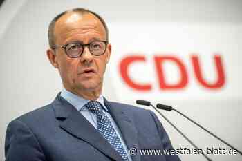 CDU-Chef Friedrich Merz kommt zur Regionalkonferenz nach Büren