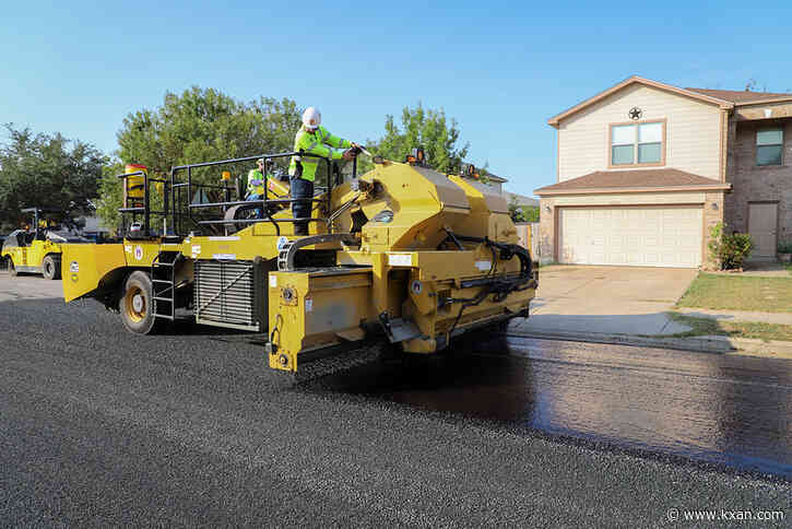 Which Austin roads are scheduled for improvements this summer?