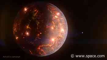 Volcanoes may carpet surface of newfound Earth-size exoplanet