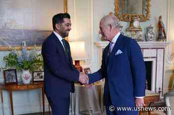 Fist-Bump or Curtsy? UK's King Charles Meets Charity Award Winners, Ambassadors