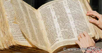 Oldest Nearly Complete Hebrew Bible Sells for $38.1 Million