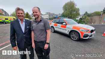 Cornwall rapid response car taking doctors to accidents