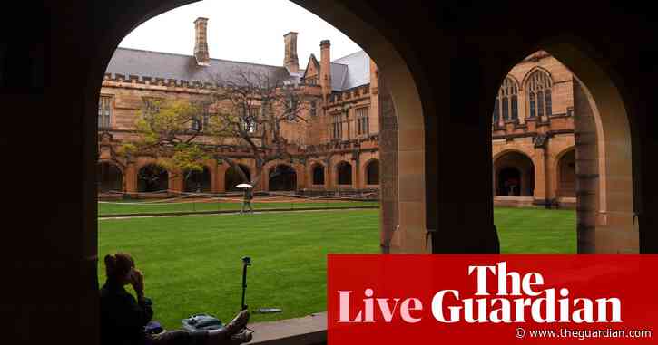 Australia news live: minimum Help repayment threshold lifted; Greens call on Labor to regulate plastic packaging