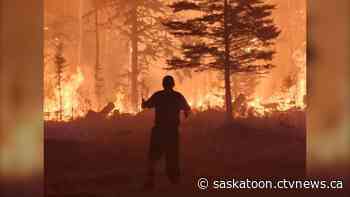 With no water or equipment, Sask. man stares down wildfire and wins