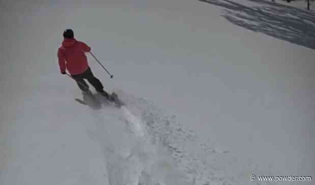 Pro Skier Claims This Spring Is The "Best Ever" In Tahoe