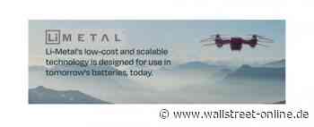 Patent erteilt...: Paukenschlag in der revolutionären Lithium-Metall-Technologie! Jetzt geht es richtig los!