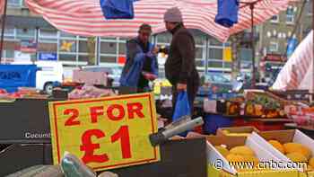 Bank of England governor says the UK is facing a wage-price spiral