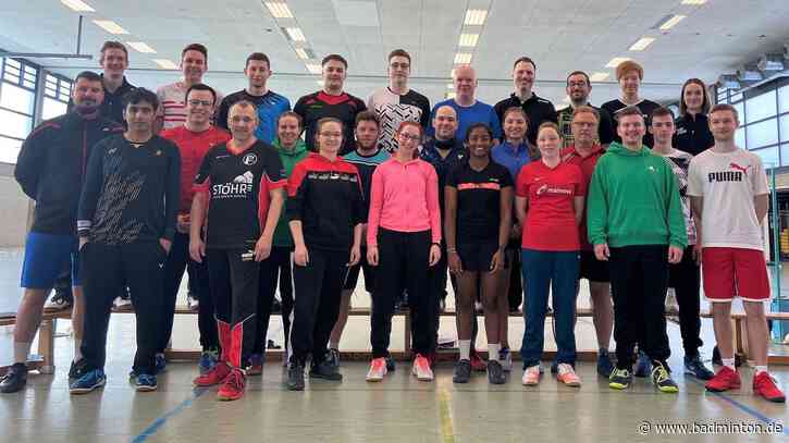 DBV-Team Bildung begrüßt 25 B-geisternde Trainer*innen