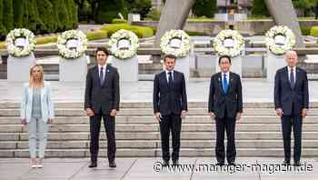 G7: Führende Industriestaaten schnüren neue Russland-Sanktionen, China im Fokus