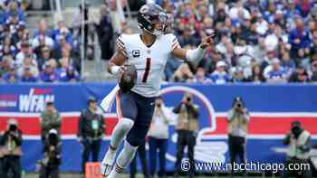 Bears' Justin Fields Is Working on ‘Getting the Ball Out Faster'