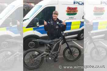 Electric bike seized by brave PCSO during Eastham incident