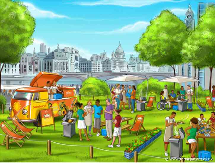 Sainsbury’s launches ‘first of its kind’ free BBQ space