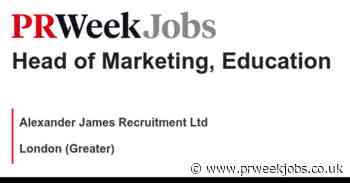 Alexander James Recruitment Ltd: Head of Marketing, Education