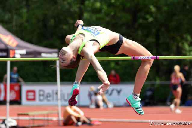 Merel Maes springt naar nieuw persoonlijk record en heeft volgend doel al in het vizier: “Nog een beetje trainen om 1,94 meter te halen”