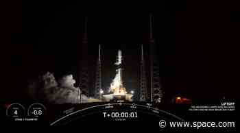 SpaceX launches 22 next-gen Starlink satellites to orbit, lands rocket at sea