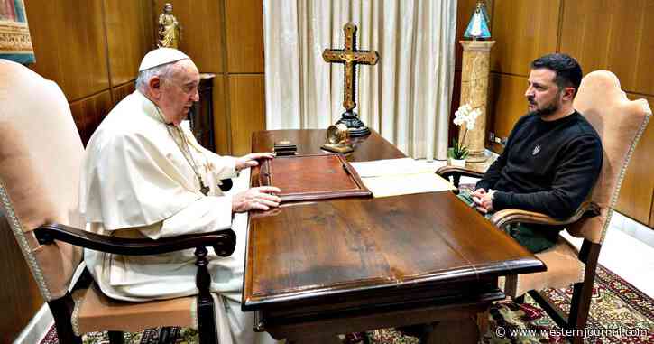 Zelenskyy Gives Highly Repulsive 'Gift' to Pope Francis - This Should Offend Every Christian