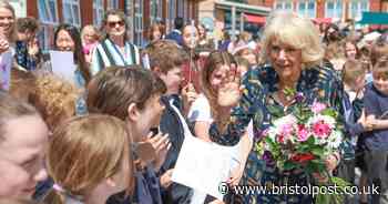Queen Camilla's Bristol visit in pictures after Shirehampton greets royalty
