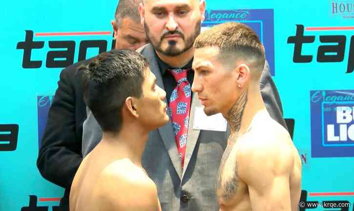 Albuquerque fighters handed bad checks after Tapia Fight Night