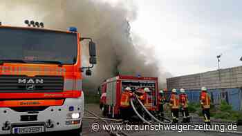 Einsatz in Braunschweiger Container-Firma: Brandursache unklar