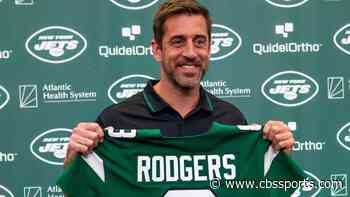 Jets' Aaron Rodgers soars to top of NFL's list of highest-selling jerseys
