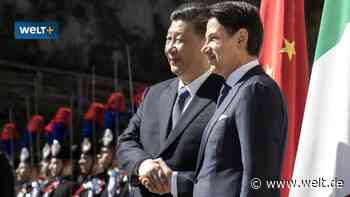 Jetzt rächt sich Italiens China-Sonderweg
