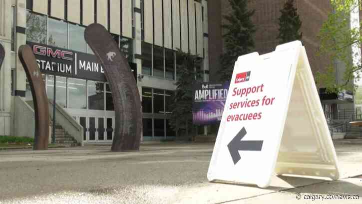 Calgary reception centre for wildfire evacuees to move from Stampede to MRU