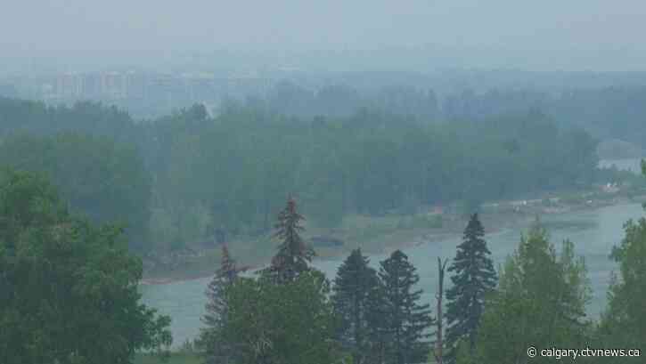 Calgary's air quality, impacted by wildfire smoke, expected to improve
