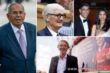 Sunday Times Rich List 2023: Wealthiest UK residents revealed