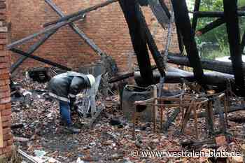 Bauernhaus-Feuer in Herford: Wer ist der Brandstifter?