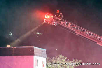 Multiple fire departments battle blaze in small Port Alberni apartment building