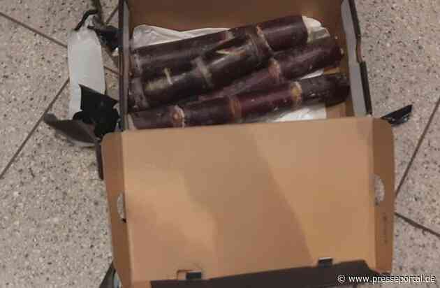 BPOLI MD: Polizeieinsatz aufgrund eines mit schwarzem Panzerband zuklebten Schuhkartons