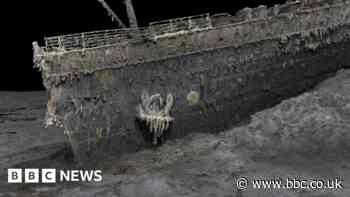Titanic: First ever full-sized scans reveal wreck as never seen before