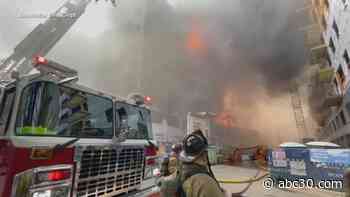 Construction worker dies in huge building fire in Charlotte, family says; 2nd worker still missing