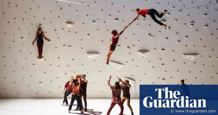 ‘The first feeling is fear’: the daredevil group bringing ropewalking and climbing to the theatre