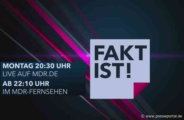MDR-Talk „Fakt ist!“ zum Thema „Künstliche Intelligenz - Fluch oder Segen?“