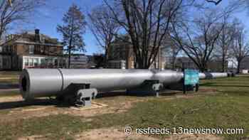 USS Iowa battleship barrel to be moved to JEB Fort Story in Virginia Beach