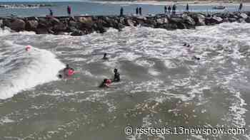 'We're grateful' | Family rescued at Oceanfront shares moment rip current carried them out