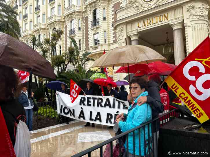 Conditions de travail des salariés de l'hôtel Carlton, réforme des retraites... pourquoi la CGT s'est invitée au 76e Festival de Cannes