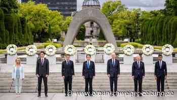 Scholz bei G7-Gipfel: Hiroshima mahnt uns zu Frieden